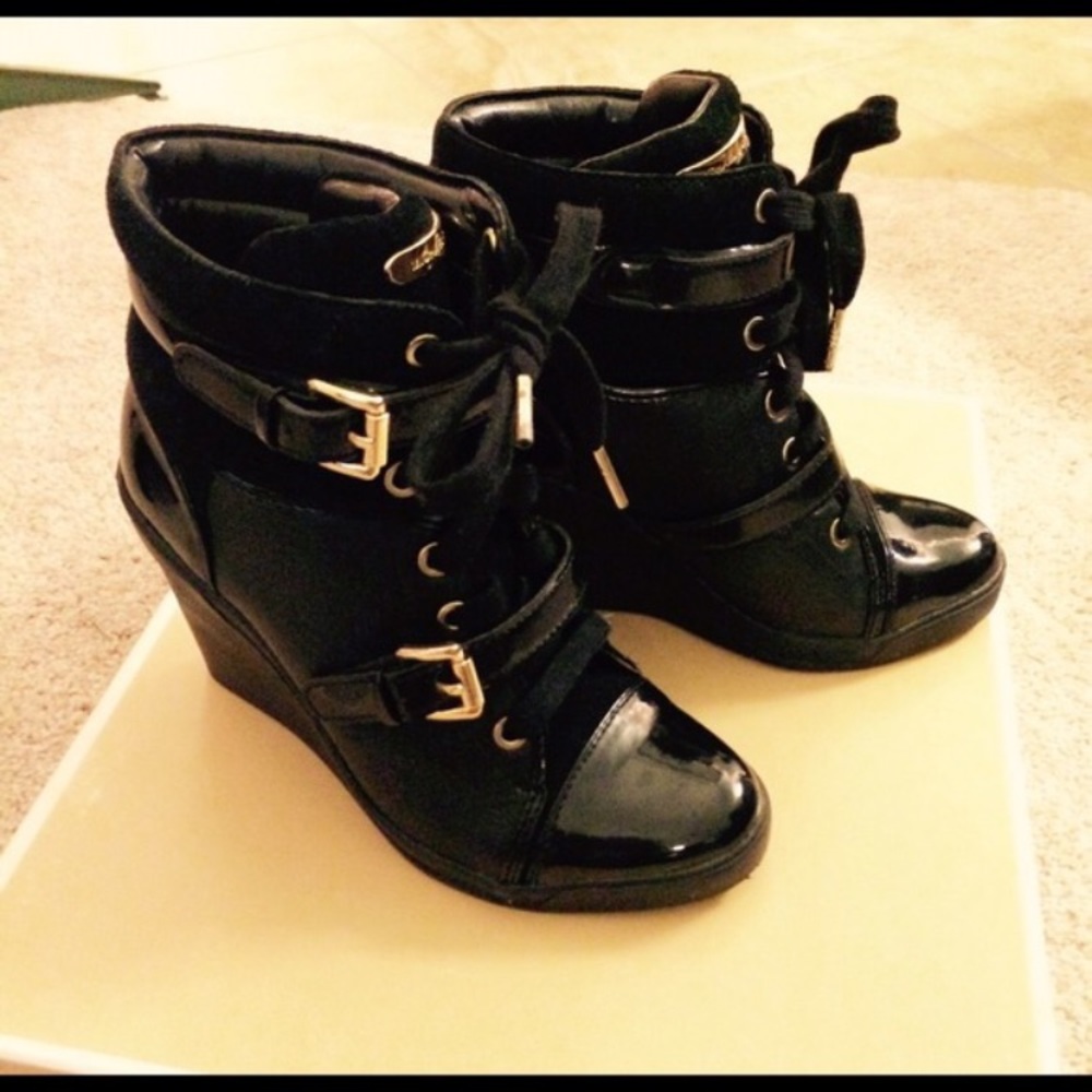 Michael Kors wedge sneakers