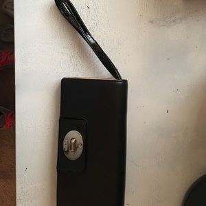 Kate Spade. Black Wallet/wristlet. Used twice.