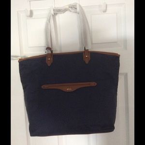 Ralph Lauren Cavalry N/S Zip Tote-It Bag