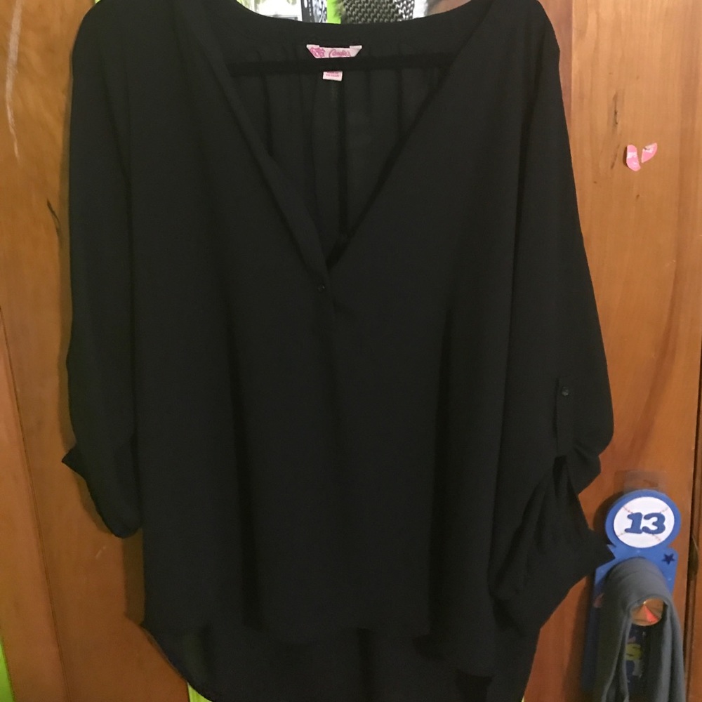 Candies black dress shirt