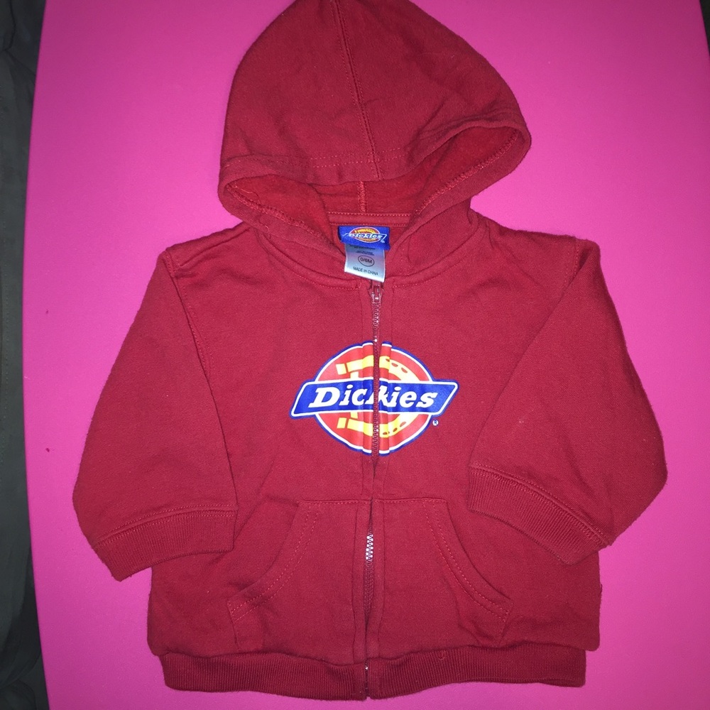 Dickies infant hoodie. Like new! 0-6mo.