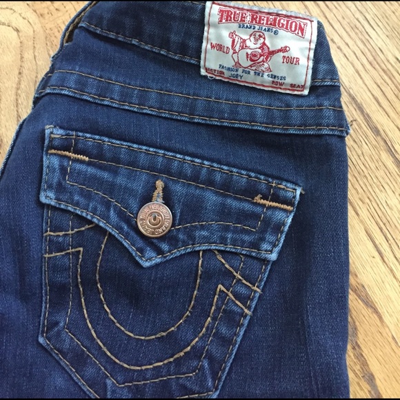 True Religion Joey Flare Jeans sz 26 - Picture 3 of 6