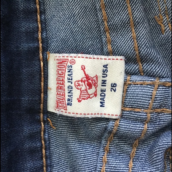 True Religion Joey Flare Jeans sz 26 - Picture 5 of 6