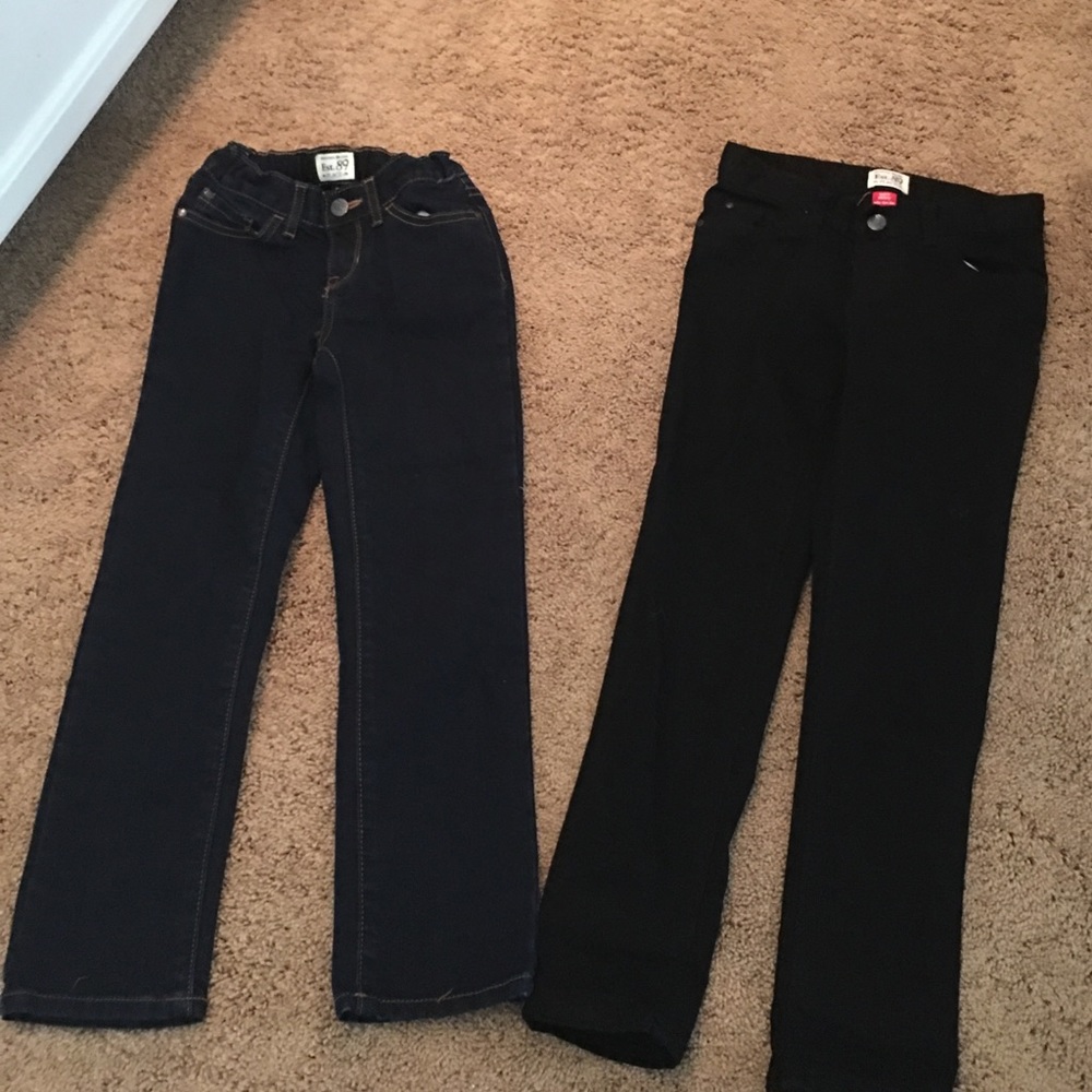 Set of 2 girls skinny jeans brand new