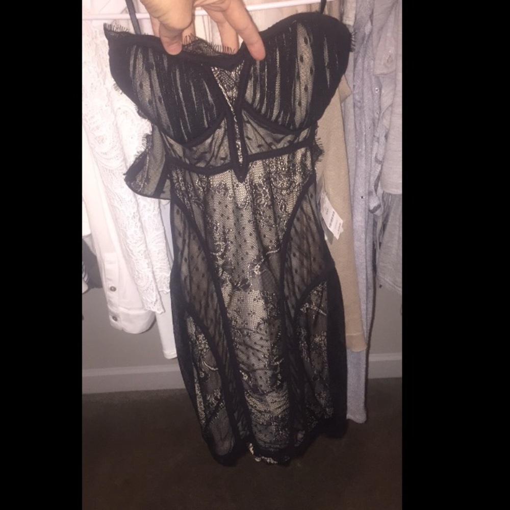 Bebe Strapless Dress