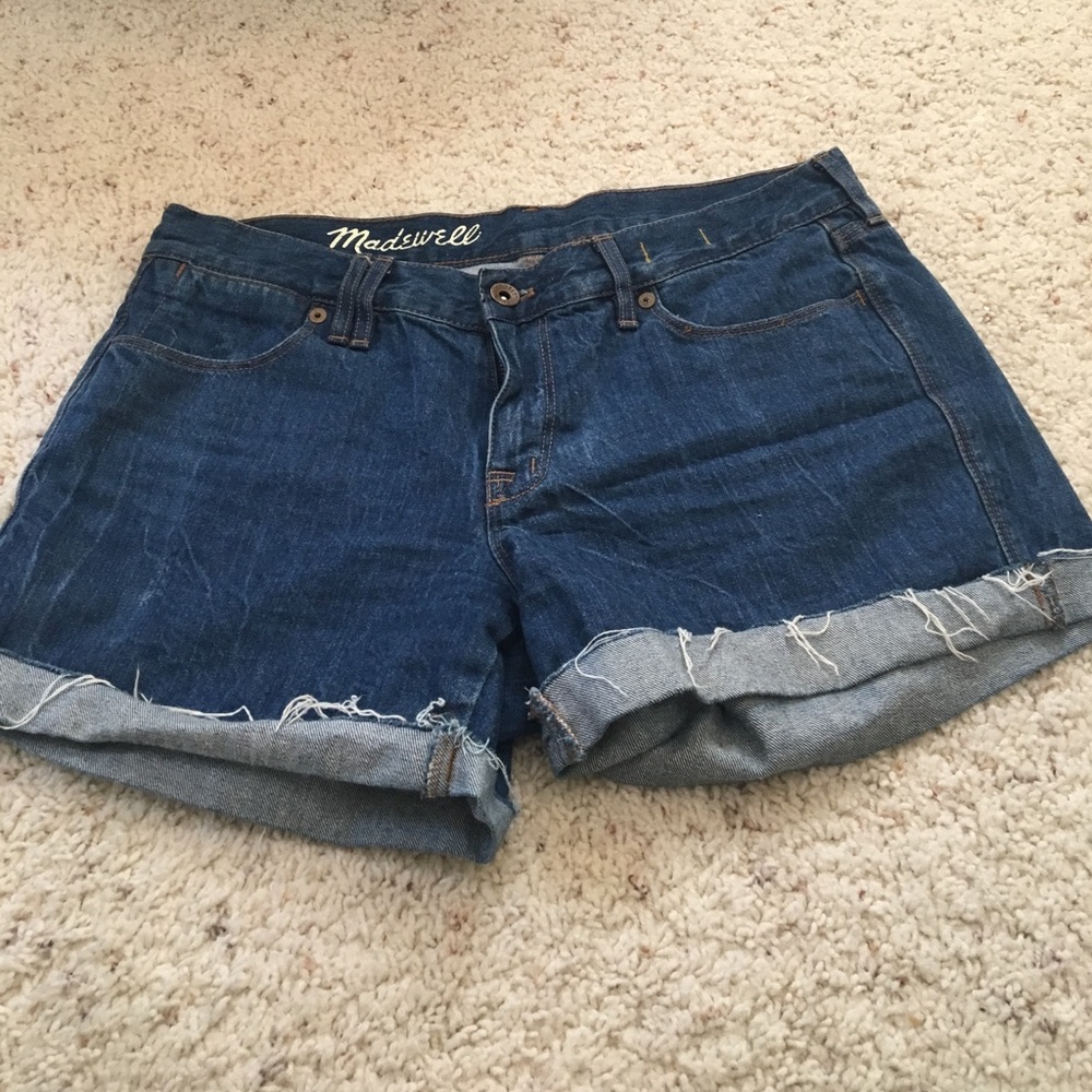 SALE! EUC Madewell cutoff shorts