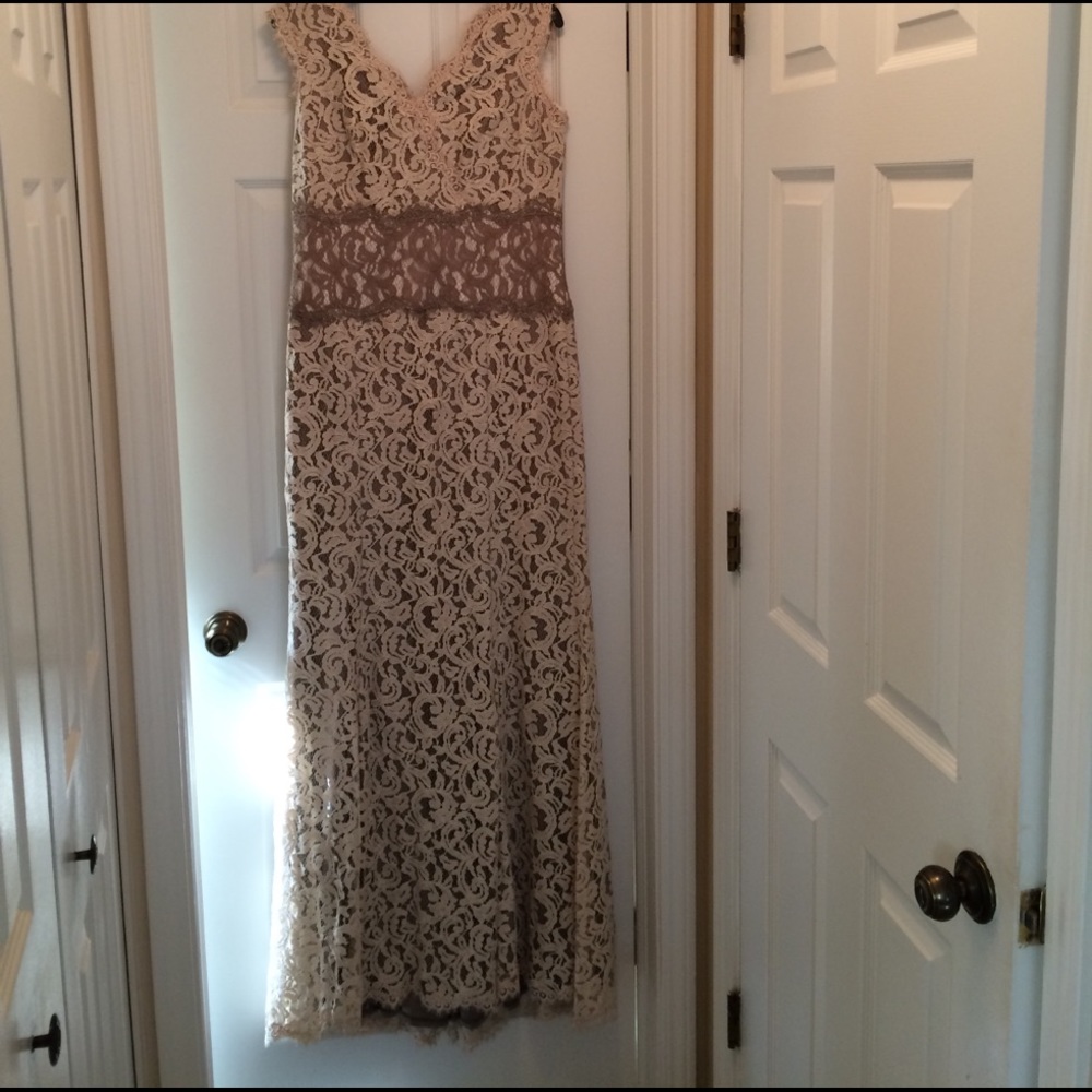 Elegant tadashi shoji gown