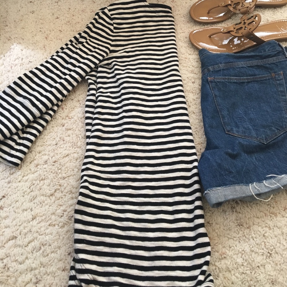 Great used condition striped tunic top