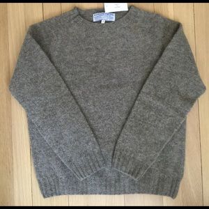 Pure Shetland wool sweater