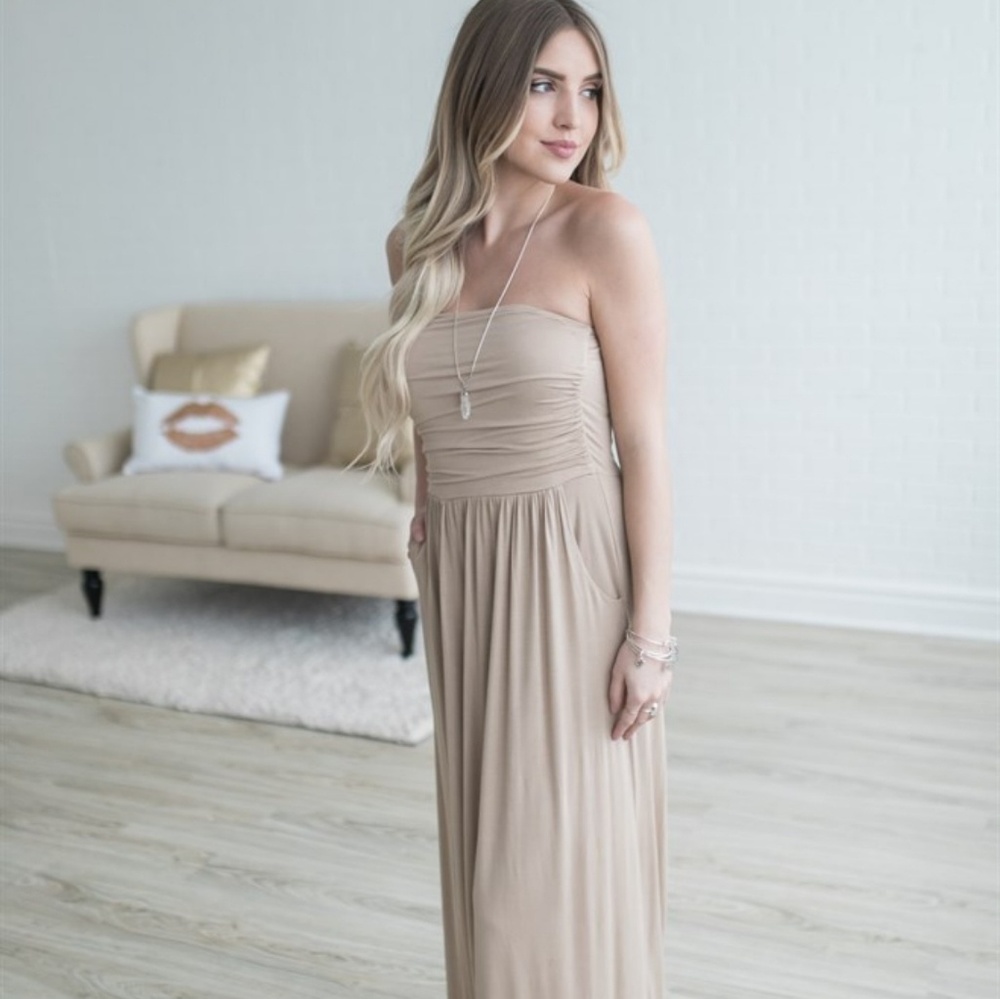 Beautiful Tan Maxi