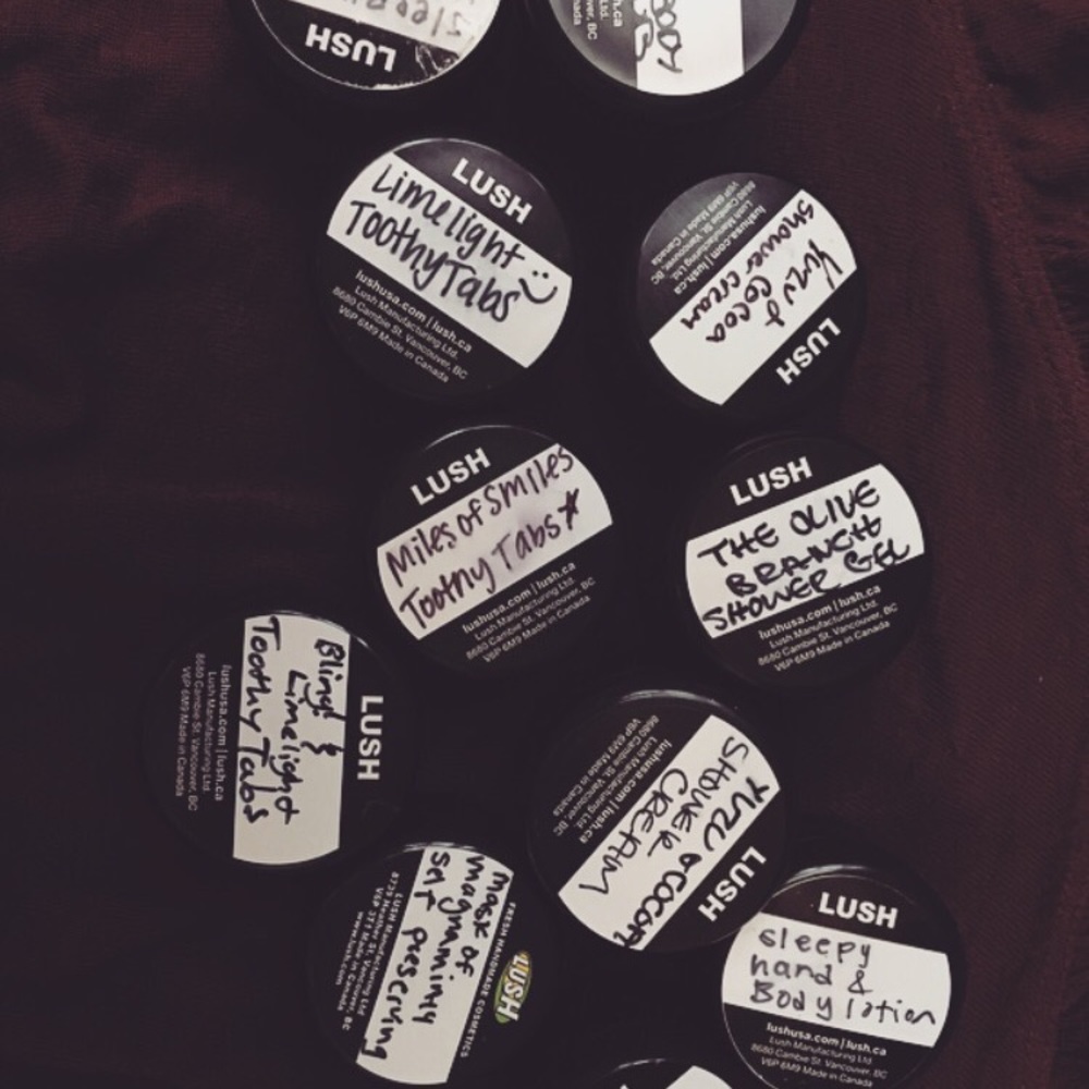 Deluxe Lush samplers lot