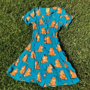Lazy Oaf x Garfield dress