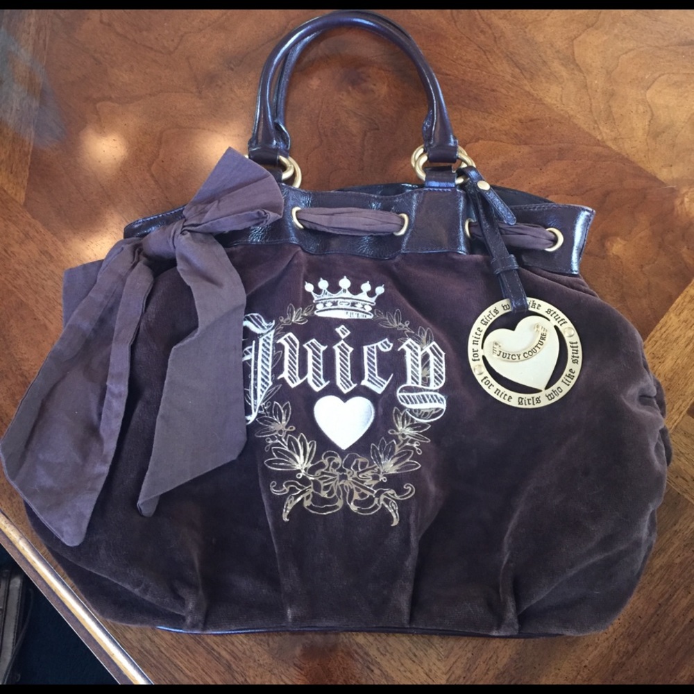 Juicy Couture Suede handbag