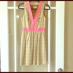 Milly patterned dress- barely worn