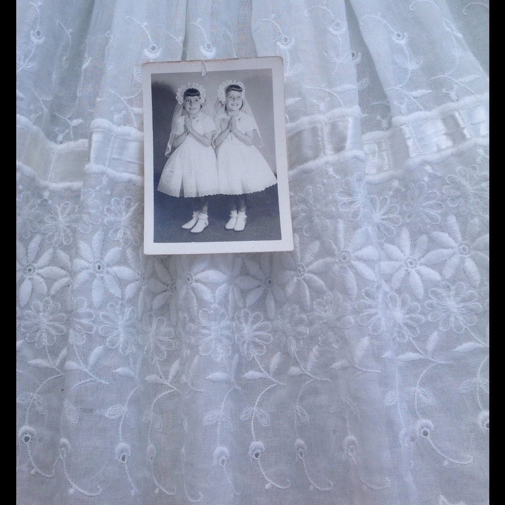 "My Communion Dress" handmade. Vintage