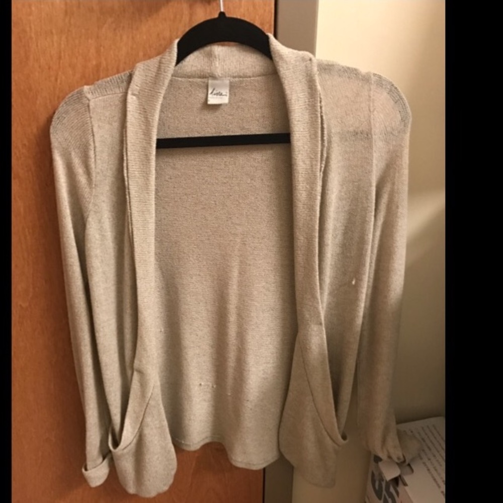 Tan PacSun cardigan