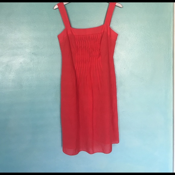 🍊Gorgeous ELIE TAHARI Blood Orange  Linen blend - Picture 7 of 7