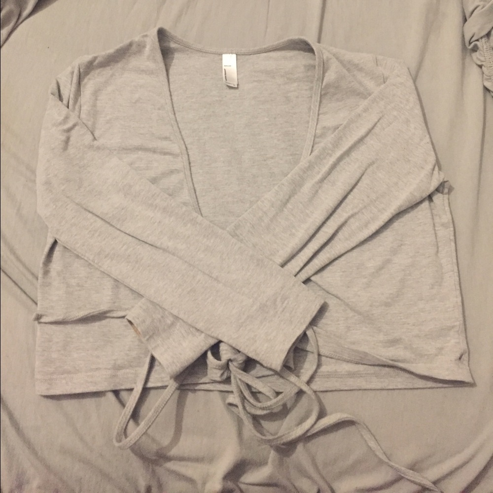 American Apparel Juilliard Top Grey