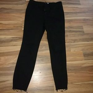 Flash sale!! Madewell skinny ripped jeans 31