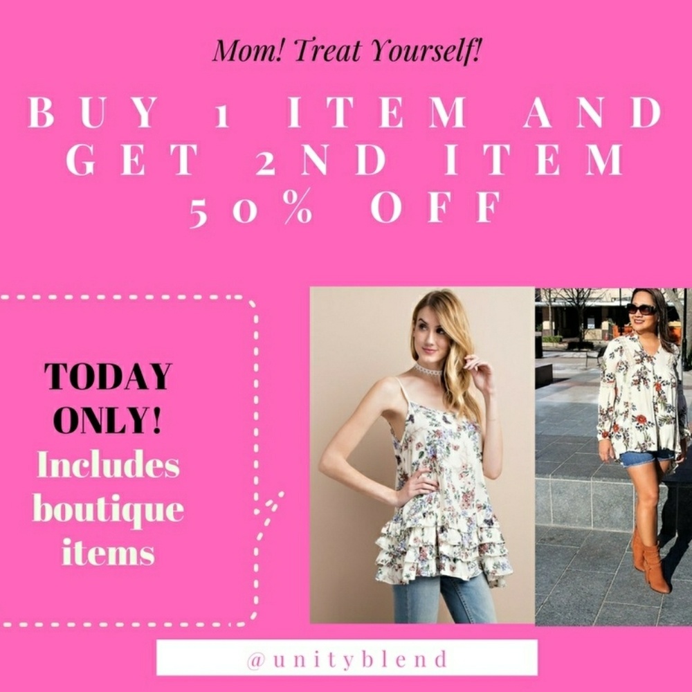 Buy 1, Get 2nd 50% off!