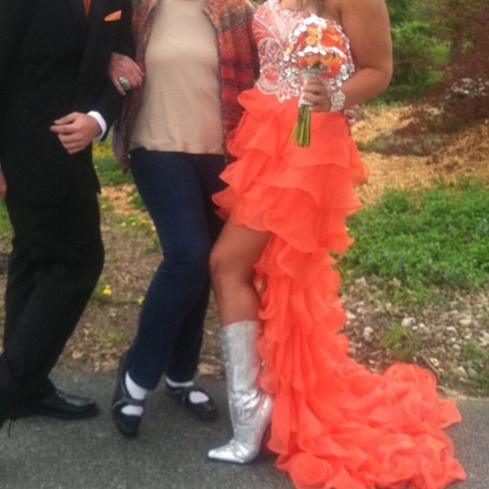 Orange Sherri Hill Dress