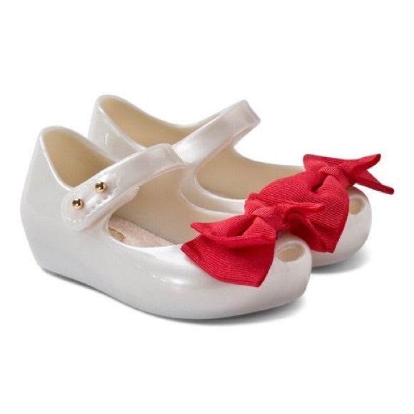 β€πMini Melissa Ultragirl W/ Red Bowβ€ - Picture 2 of 5