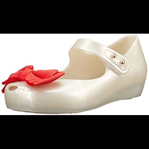 β€πMini Melissa Ultragirl W/ Red Bowβ€ - Picture 5 of 5