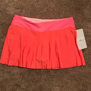 NWT Lululemon pleat to Street skirt II