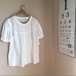 Halogen from Nordstrom Ivory Top