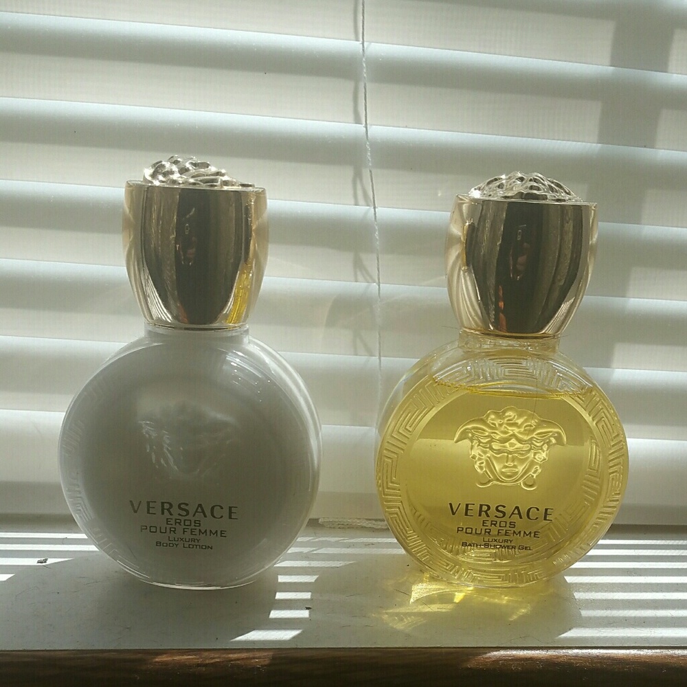 Versace eros pour femme lotion and shower gel