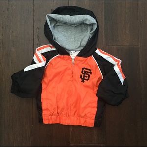SF Giants baby windbreaker.