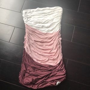 Mini strapless Dress