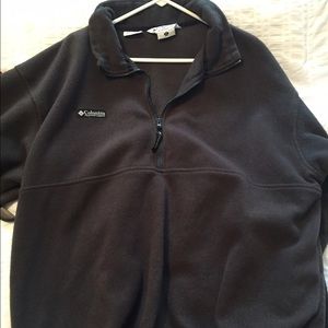 Men's Army Green Columbia Pullover