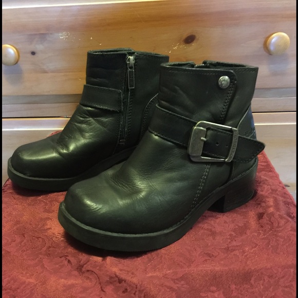 Harley-Davidson Shoes - Harley Davidson Biker Boots w/ Buckle