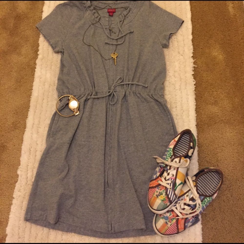 Like New! Merona Large Gray dress/tunic/cover-up