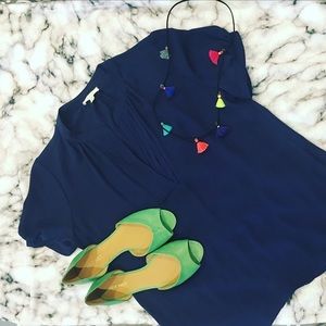 Navy Pleione blouse from Nordstrom Navy Pleione blouse from Nordstrom