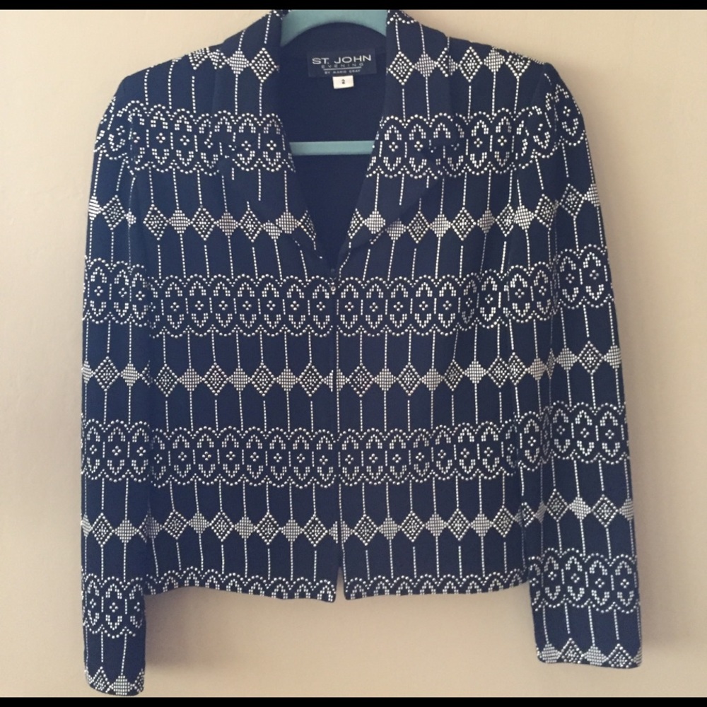 St. John Evening By Marie Gray Jacket