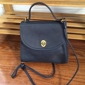 Leather Coach purse
