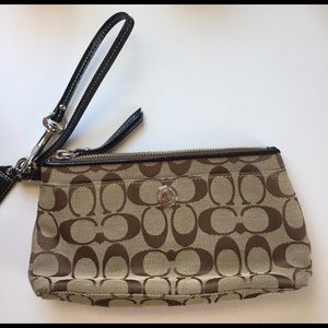 Coach wristlet