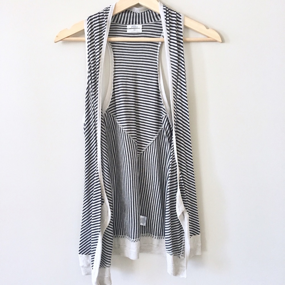 NWOT! Madewell Wallace Striped Sweater Vest