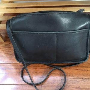 Leather Coach purse