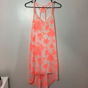 Flowy neon high low