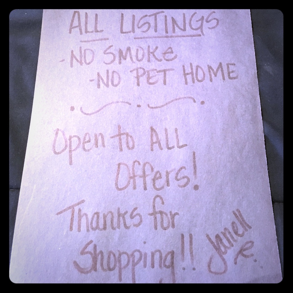 Thanks for shopping my closet!!