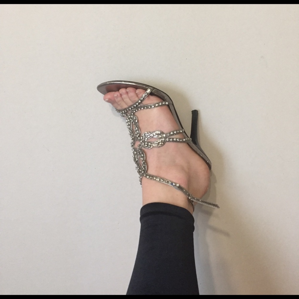 Classy diamond heels