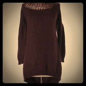 SOLD  Nasty Gal pullover burgundy