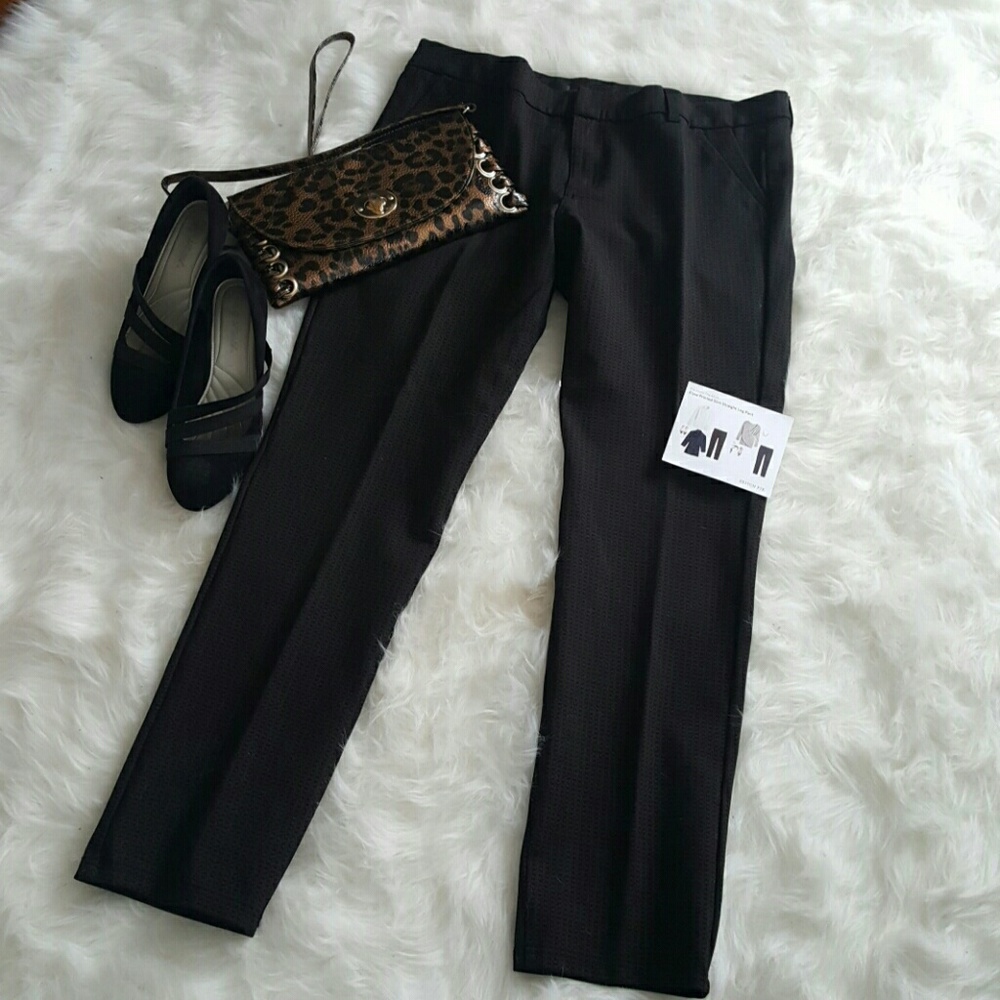 Printed slim pant