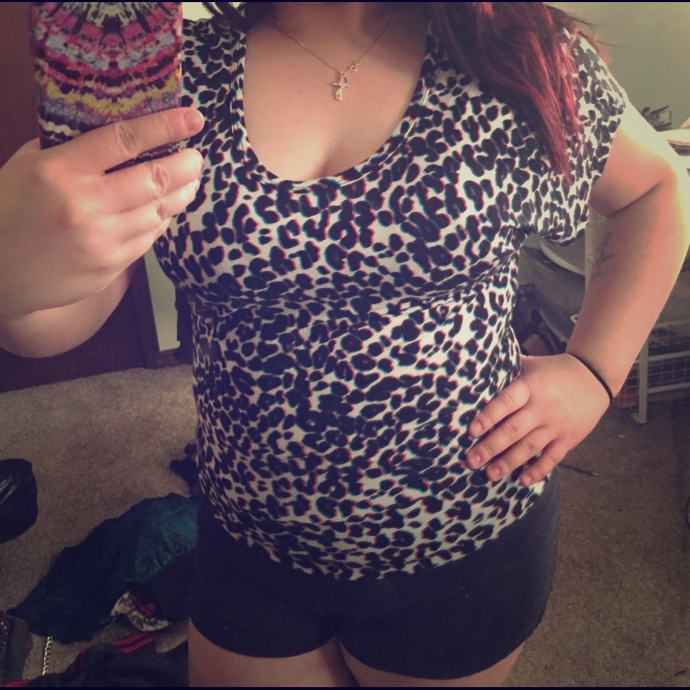 Leopard Print Top