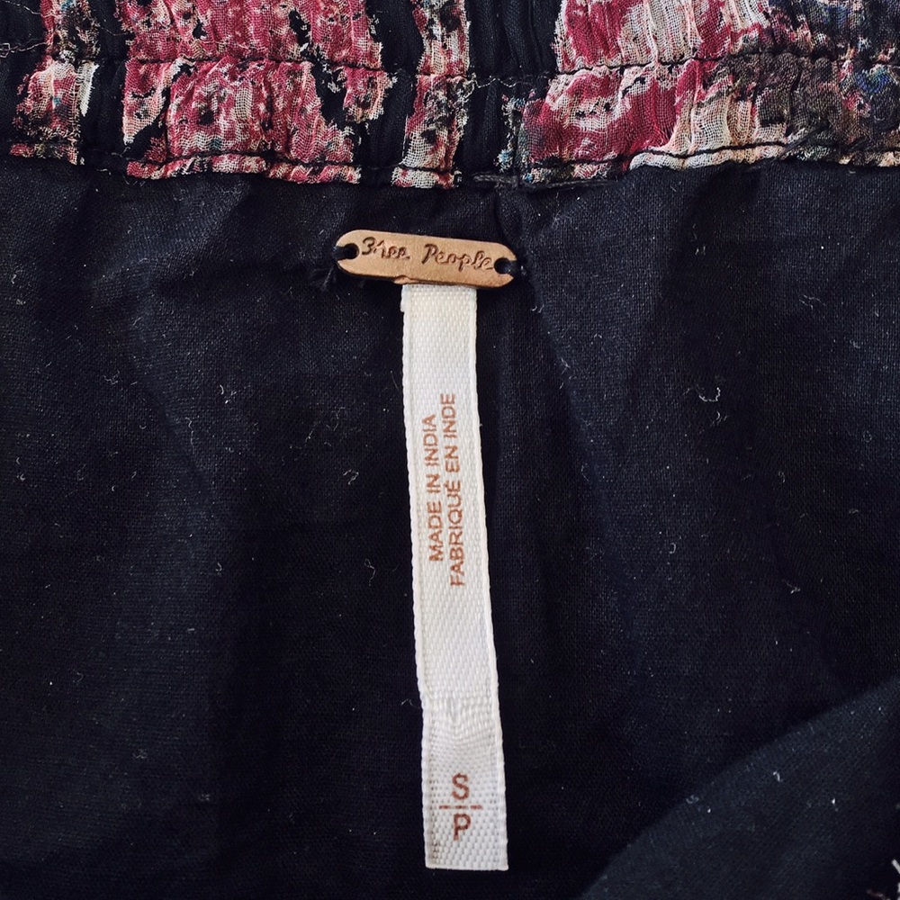 SOLD Free People Floral Bohemian Tube Dress - Picture 8 of 8