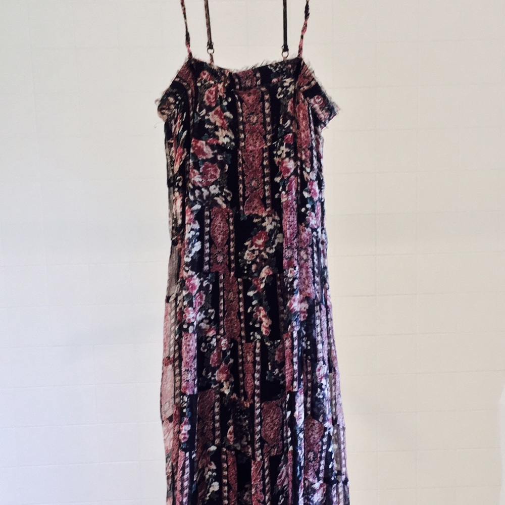 SOLD Free People Floral Bohemian Tube Dress - Picture 2 of 8