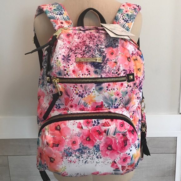 Steve Madden Handbags - Steve Madden floral backpack NWT